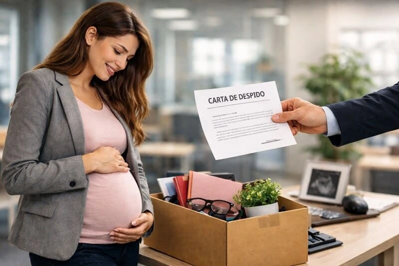 despido estando embarazada