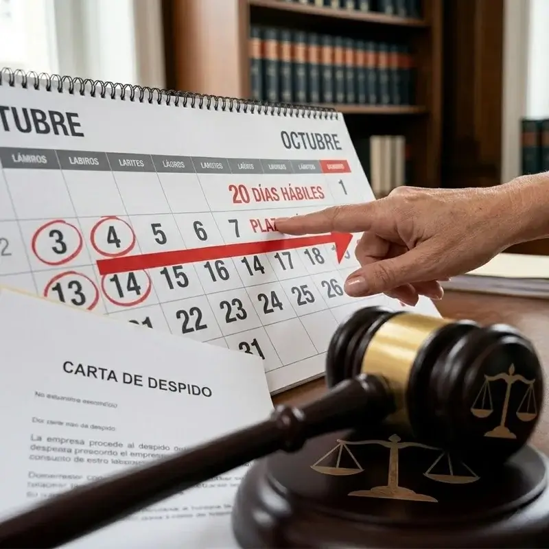 plazo para impugnar despido